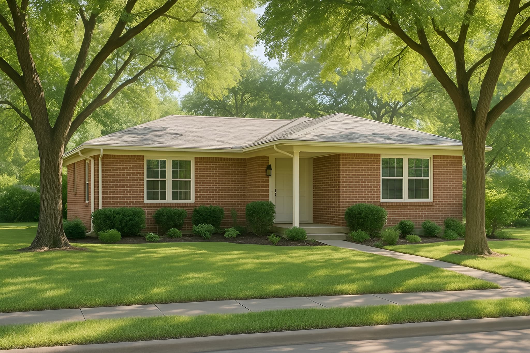 Fort Worth single‑family home exterior
